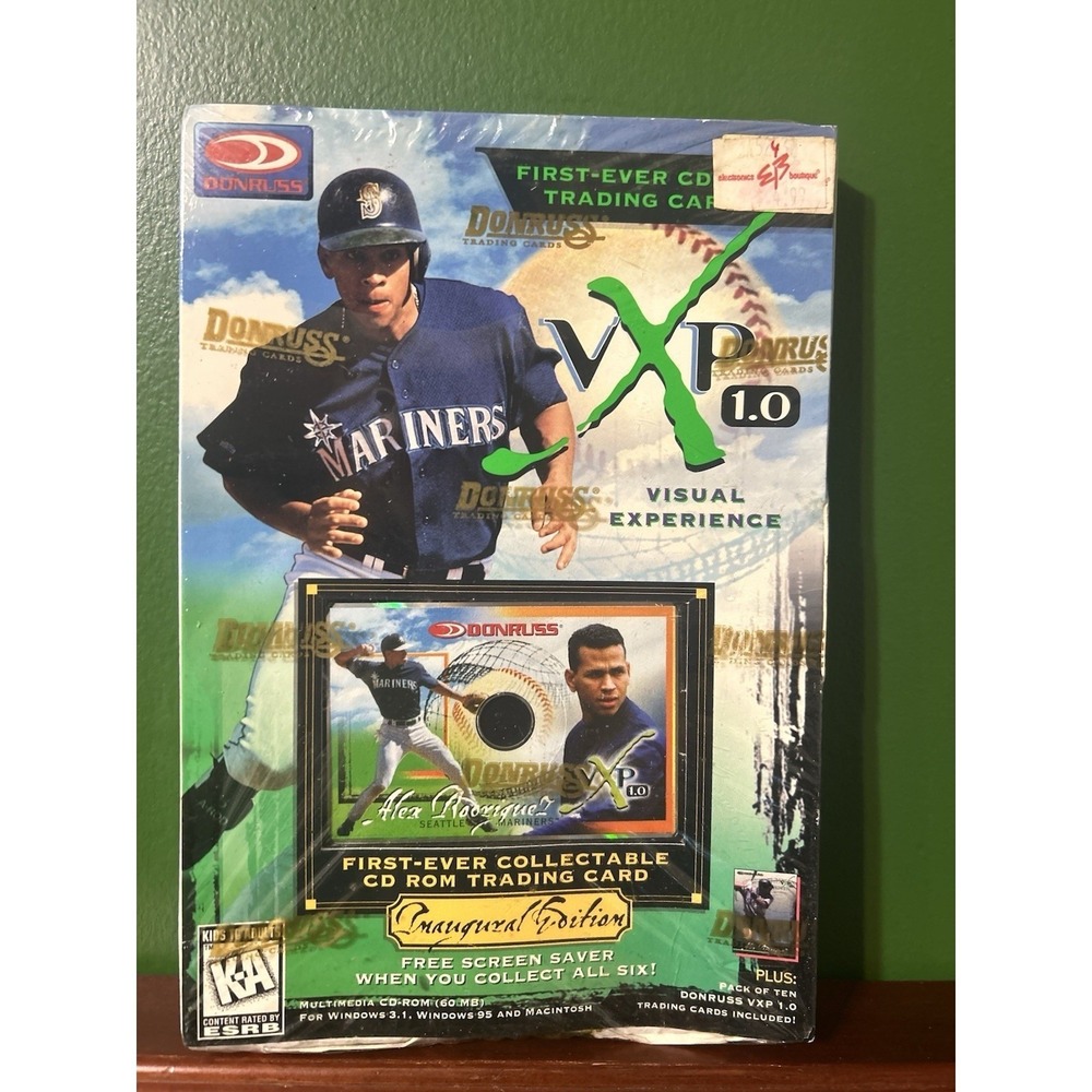 Donruss VXP 1.0 Inaugural Edition CD-ROM Trading Cards - Collector's Set